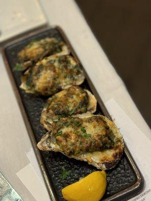 Oysters Rockefeller