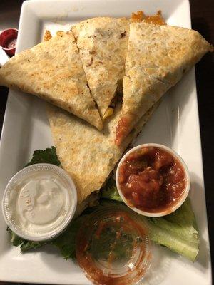 Chicken quesadillas