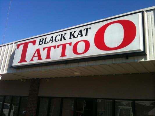 Front of Black Kat Tattoo