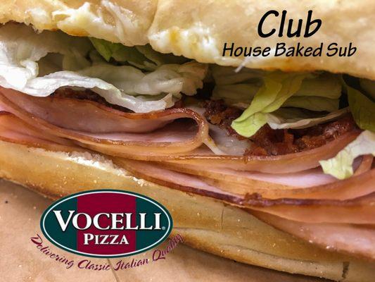 Club House Baked Sub