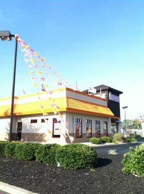 Brand New!  It used to be Pollo Tropical. Check out the Burrito Donut!  :P