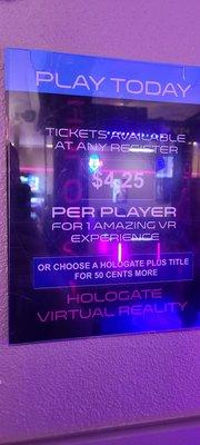 VR prices