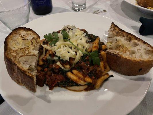 Cavatelli Con Agnello Ragu