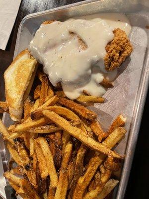 Chicken fried chicken plate