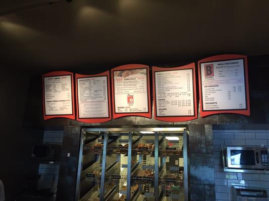 Menu inside