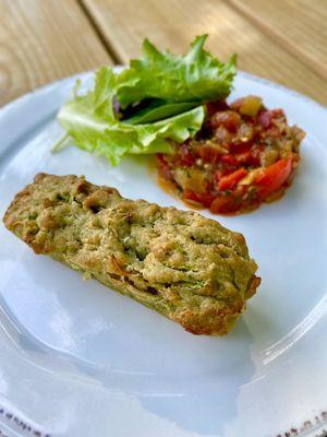 Savory zucchini bread app