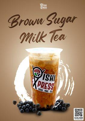 Brown sugar milk tea