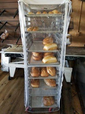 Some of the daily fresh baked bread.