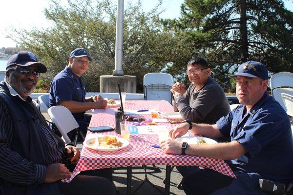 Celebrating Our Coast Guard Members With A "Thank You BBQ"