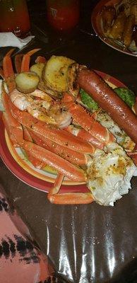 Crablegs meal mouth watering.