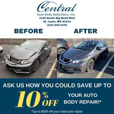 Honda Car Auto Body Repair