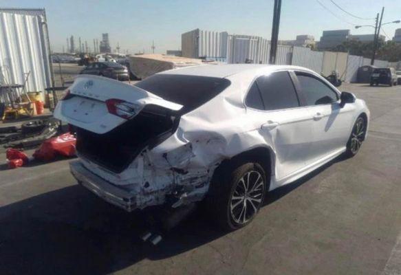 2019 Toyota Camry before the repair.