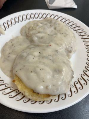 Biscuits and gravy