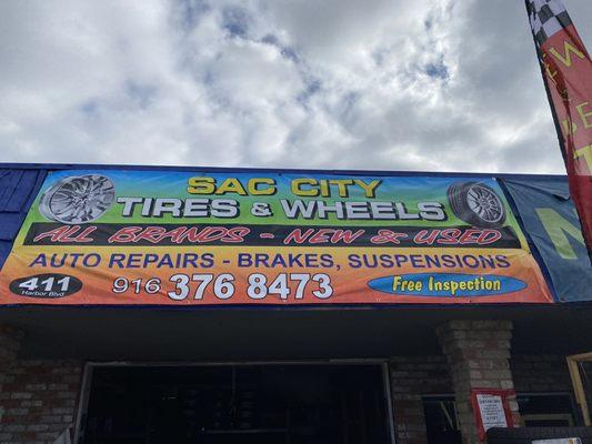 Sac city tires and wheels & auto repair