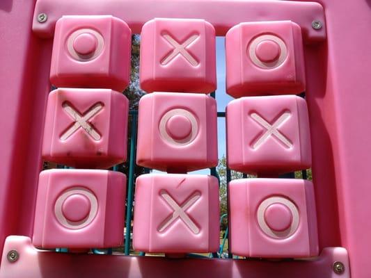 Hugs n kisses, or tic tac toe?