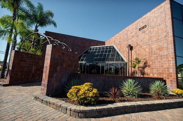 Main Entrance at North County Ear Nose & Throat, Head & Neck Surgery in Vista, CA.