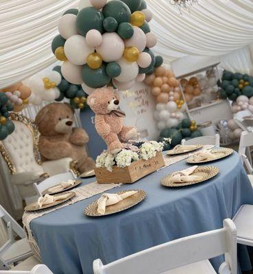 teddy bear themed baby shower