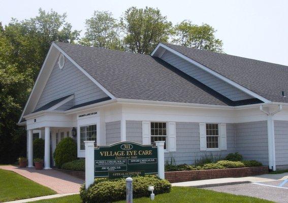 Building Name is Village Eye Care in Port Jeff Village