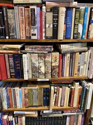 Civil War books for sale at Crescent City Books