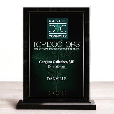 Dr. Gallacher was selected as Castle Connolly's Top Doctor for the second year in a row!