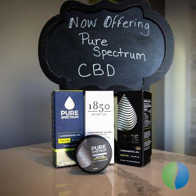 Some of our CBD products.