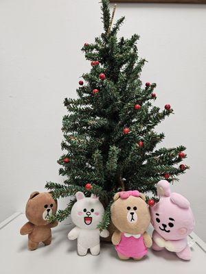 Brown, Cony, Choco, and Cooky