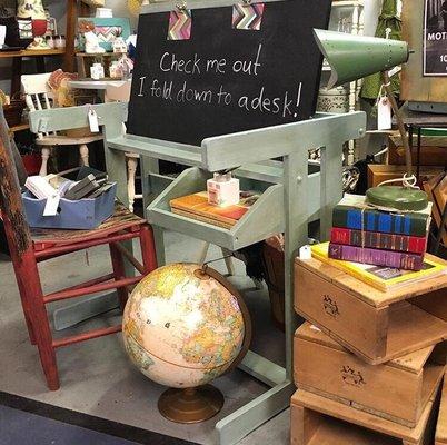 Some neat desks for kiddos