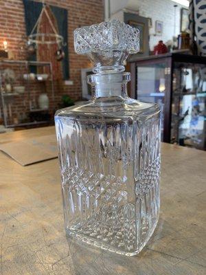 Beautiful crystal decanter I purchased