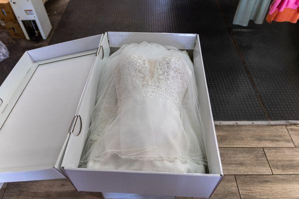 Wedding dress preservation