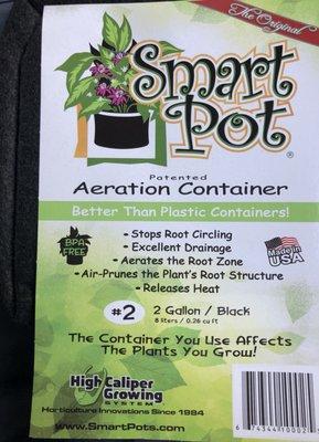 Best pots for growing. Smart Pot.