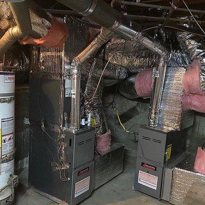 Heating/furnace installation