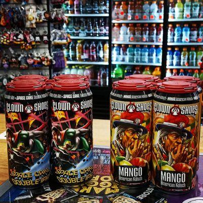 #clownshoesbeer #spacecakedoubleipa #mangoamericankölsch