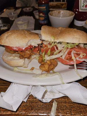 Gator po-boy delicious!