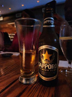 When at Ki do as they do,cold  Sapporo  anyone???