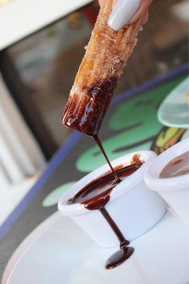 Churros con Chocolate