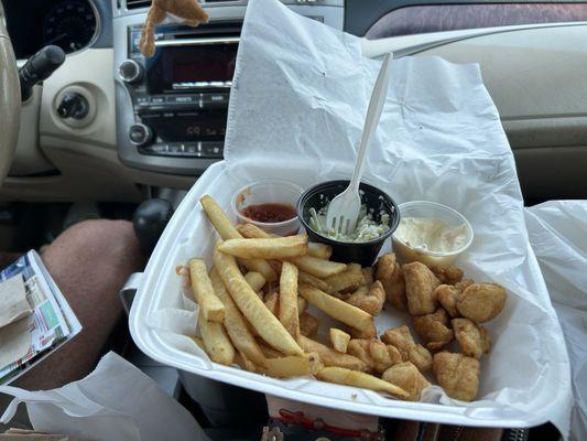 Grouper bite basket