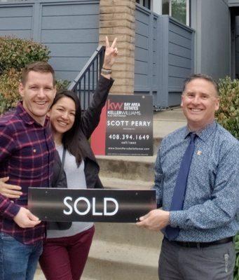 New Homeowners - Scott Perry - Realtor - Silicon Valley Real Estate, Santa Clara, Sunnyvale, San Jose, Saratoga, Los Gatos, Cupertino,