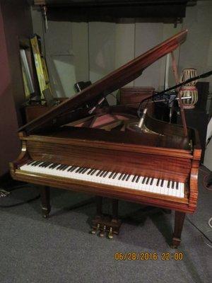 Studio Grand Piano with fresh strings and in tune