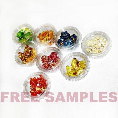 We give away Free popcorn samples daily. Get yours today. Try it, before you buy it.