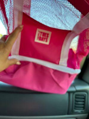 TMobile Tuesday  pink cooler tote