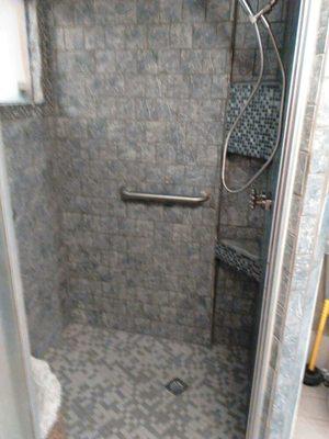 Custom shower