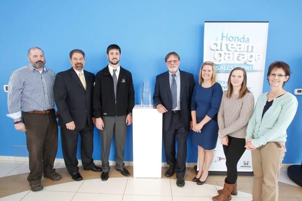 2015 Honda Presidents Award