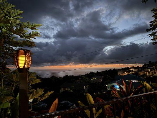 View from the terrace