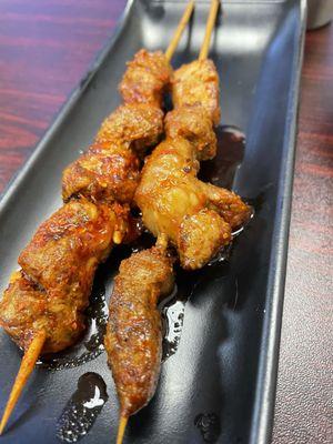 Lamb skewers