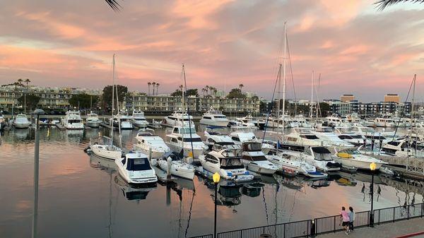 View of marina from front balcony