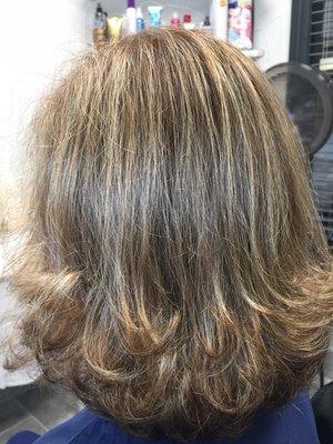 #highlights #haircut #hairstyle #blondhair