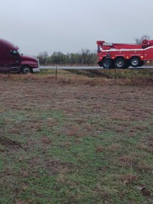 CATTLE WERE IN THIS PASTURE. TRUCK LEFT WITHOUT FIXING FENCE!!