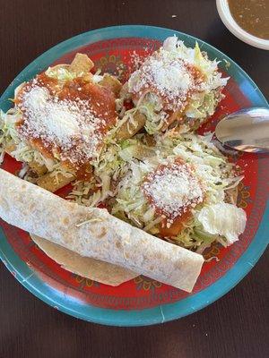 Flautas and Sopes