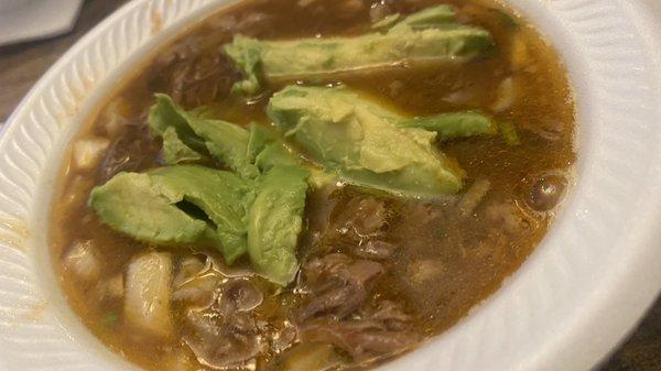 Birria  I added the avocado