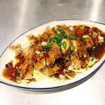 Chili Pepper Fried Chicken 台式椒麻鸡